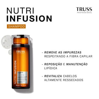 Shampoo Nutri Infusion Truss 300ml - Imagem 3