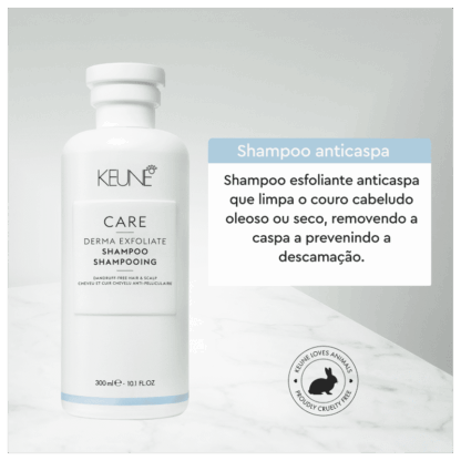 Shampoo Derma Exfoliate Keune 300ml - Imagem 2