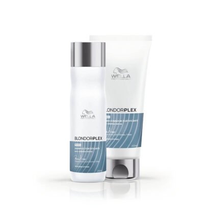 Kit Shampoo 250ml + Condicionador 200ml Blondorplex Wella Professionals