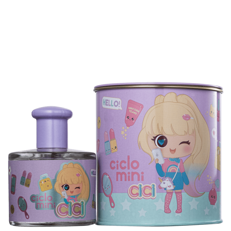 Perfume Infantil Ciclo Mini Cici Bela Ciclo Cosméticos 100ml