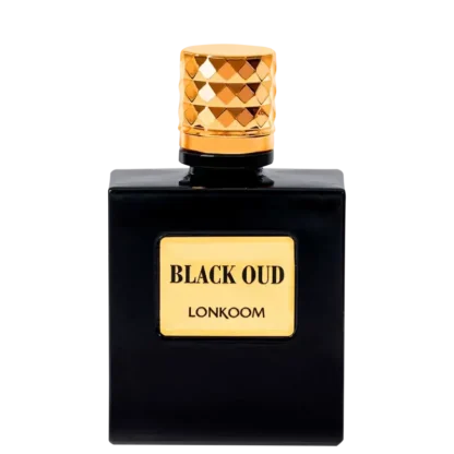 Perfume Masculino Black Oud For Men Lonkoom Eau de Toilette 100ml