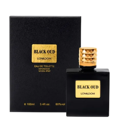 Perfume Masculino Black Oud For Men Lonkoom Eau de Toilette 100ml - Image 2