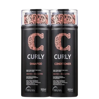 Kit Shampoo 300ml + Condicionador 300ml Curly Truss