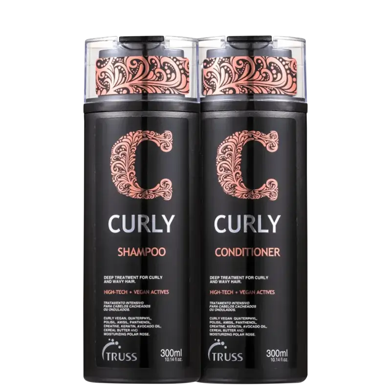 Kit Shampoo 300ml + Condicionador 300ml Curly Truss