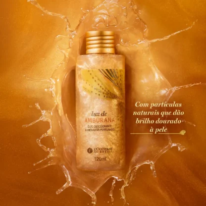 Óleo Desodorante Iluminador Luz de Amburana L'Occitane Au Brésil 120ml - Image 3
