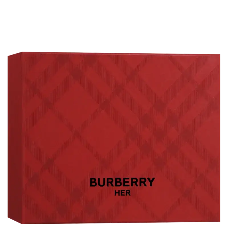 Kit Feminino Her Burberry Eau de Parfum 100ml + Loção Corporal 75ml + Travel Size 10ml - Imagem 3