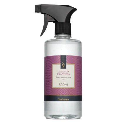 Água Perfumada Lavanda Francesa Via Aroma 500ml