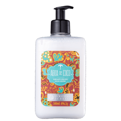 Sabonete Líquido Água de Coco L'Occitane Au Brésil 500ml