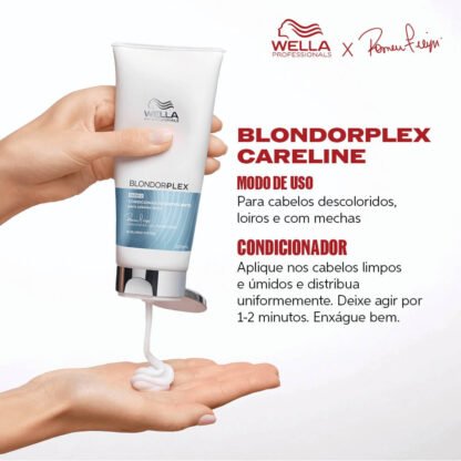Condicionador Fortificante Blondorplex Wella Professionals 200ml - Image 2
