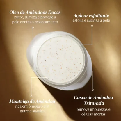 Creme Esfoliante Corporal Amêndoa L'Occitane En Provence 200ml - Image 3