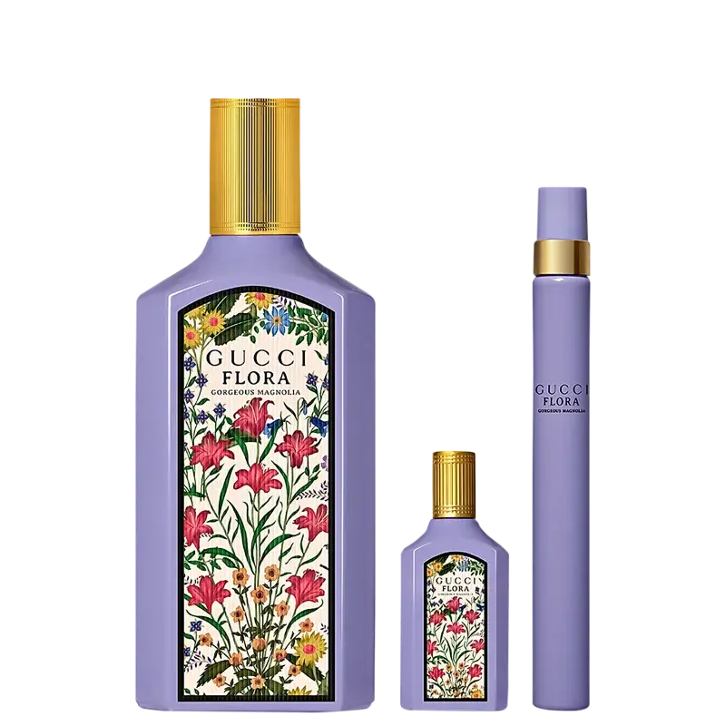 Kit Feminino Flora Gorgeous Magnolia Gucci Eau de Parfum 100ml - Imagem 2