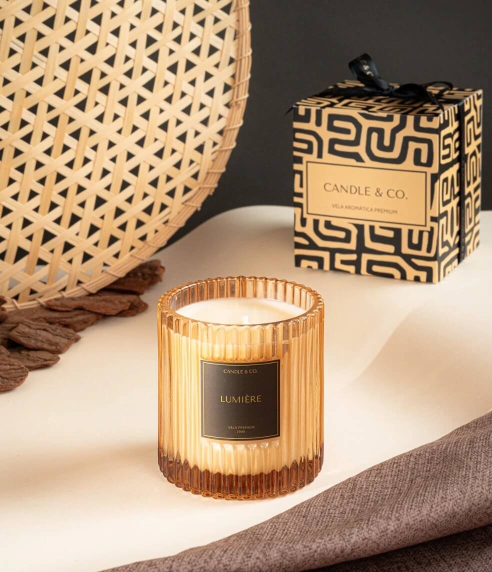 Vela Perfumada Premium Lumiere Candle & Co. 280g