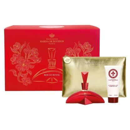 Kit Feminino Rouge Royal Marina de Bourbon Eau de Parfum 100ml + Loção Corporal 100ml + Necessaire