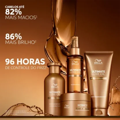 Condicionador Ultimate Luxe Oil Wella Professionals 200ml - Imagem 3