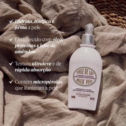 Loção Firmadora Corporal Amêndoa L'Occitane En Provence 240ml - Image 2
