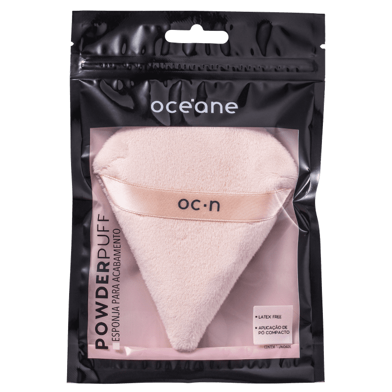 Esponja para Pó Powder Puff Rosa Océane - Imagem 2