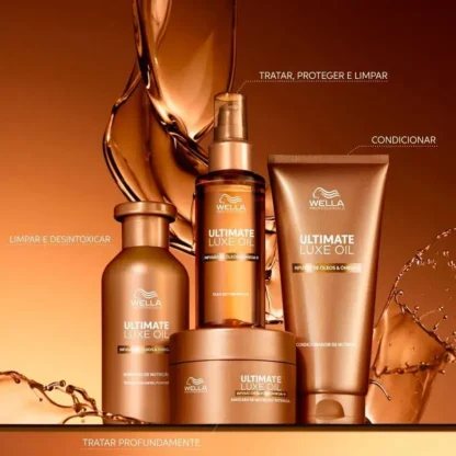 Shampoo Ultimate Luxe Oil Wella Professionals 250ml - Image 3