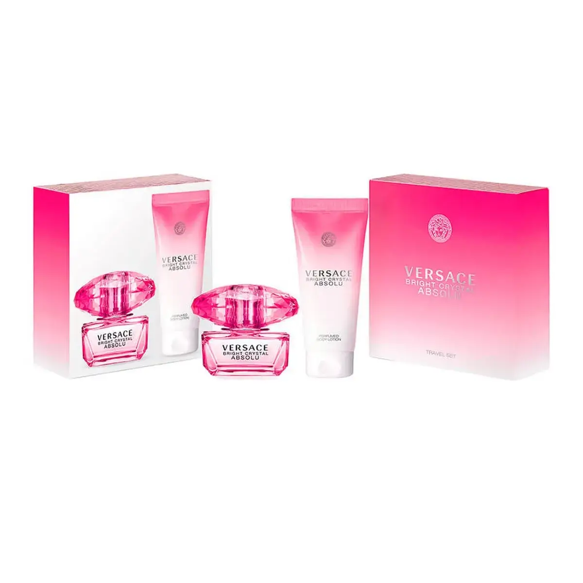 Kit Feminino Bright Crystal Absolu Versace Eau de Parfum 50ml + Loção Corporal 100ml