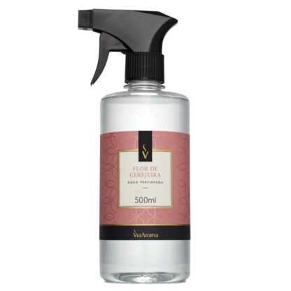 Água Perfumada Flor de Cerejeira Via Aroma 500ml