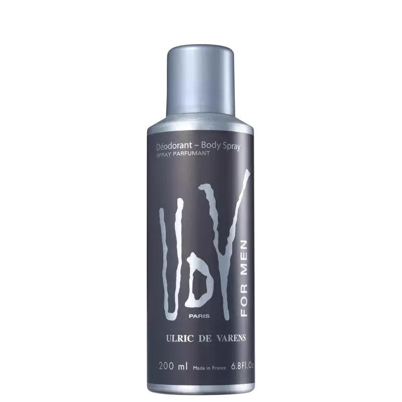 Body Spray Masculino For Men Ulric de Varens UDV 200ml