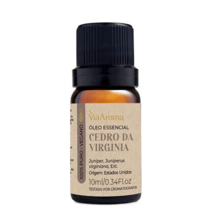 Óleo Essencial Cedro da Virgínia Via Aroma 10ml