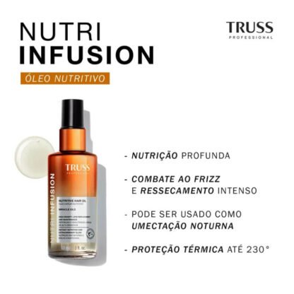 Óleo Capilar Nutritivo Nutri Infusion Truss 60ml - Image 3