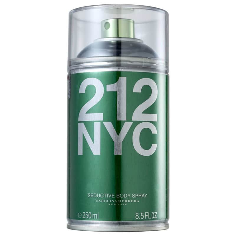 Body Spray Feminino 212 NYC Carolina Herrera 250ml