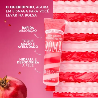 Geleia Hidratante Mãos Romã L'Occitane Au Brésil 50ml - Image 2