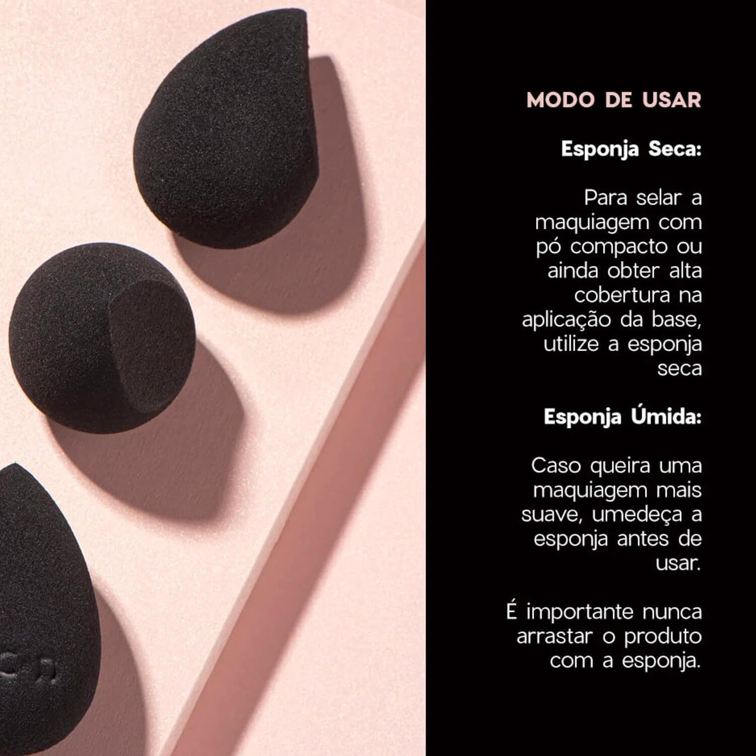 Esponja de Maquiagem Flat Drop Edition Océane - Imagem 5