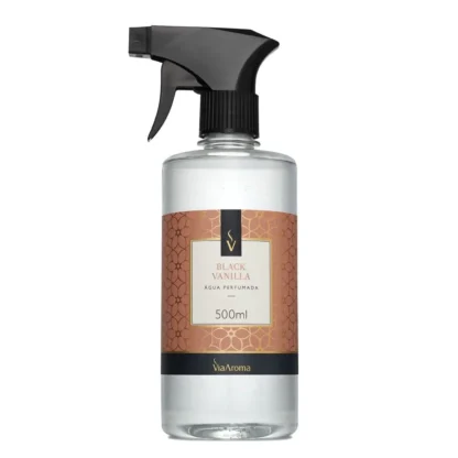 Água Perfumada Black Vanilla Via Aroma 500ml