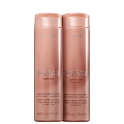 Kit Shampoo 250ml + Condicionador 250ml Revival Braé
