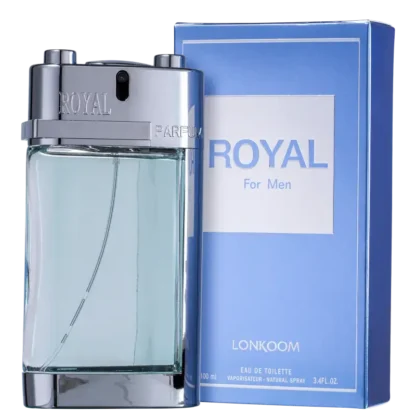 Perfume Masculino Royal For Men Lonkoom Eau de Toilette 100ml - Imagem 2