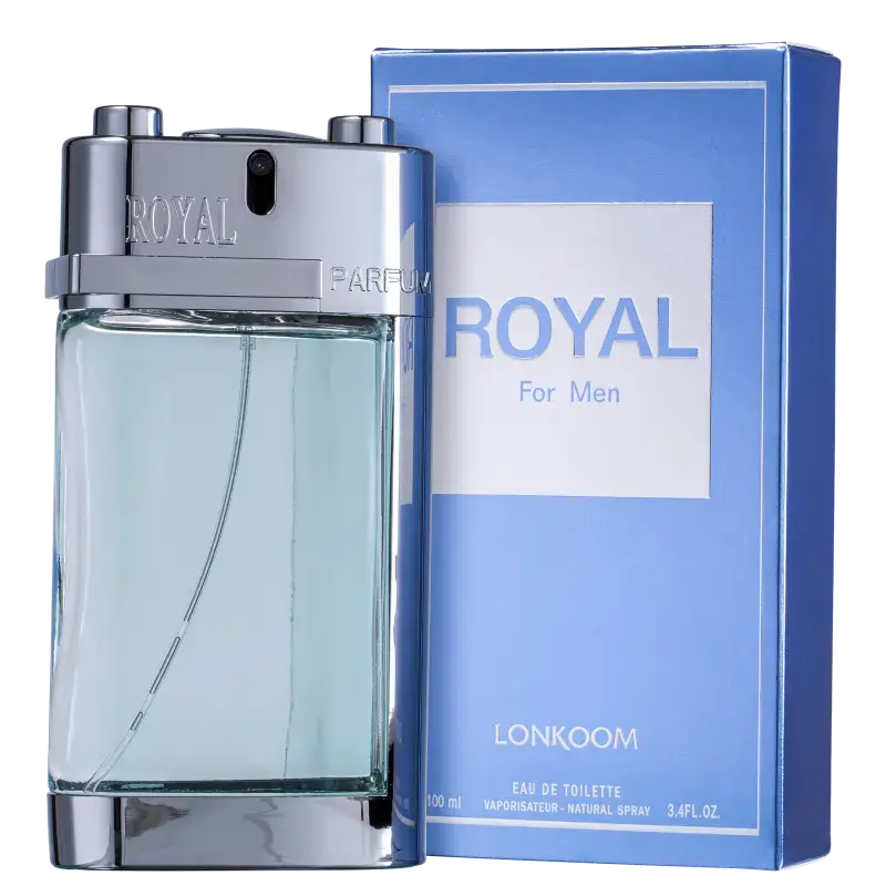 Perfume Masculino Royal For Men Lonkoom Eau de Toilette 100ml - Imagem 2