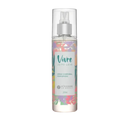Spray Corporal Vivre Jeito Leve L'Occitane Au Brésil 200ml59