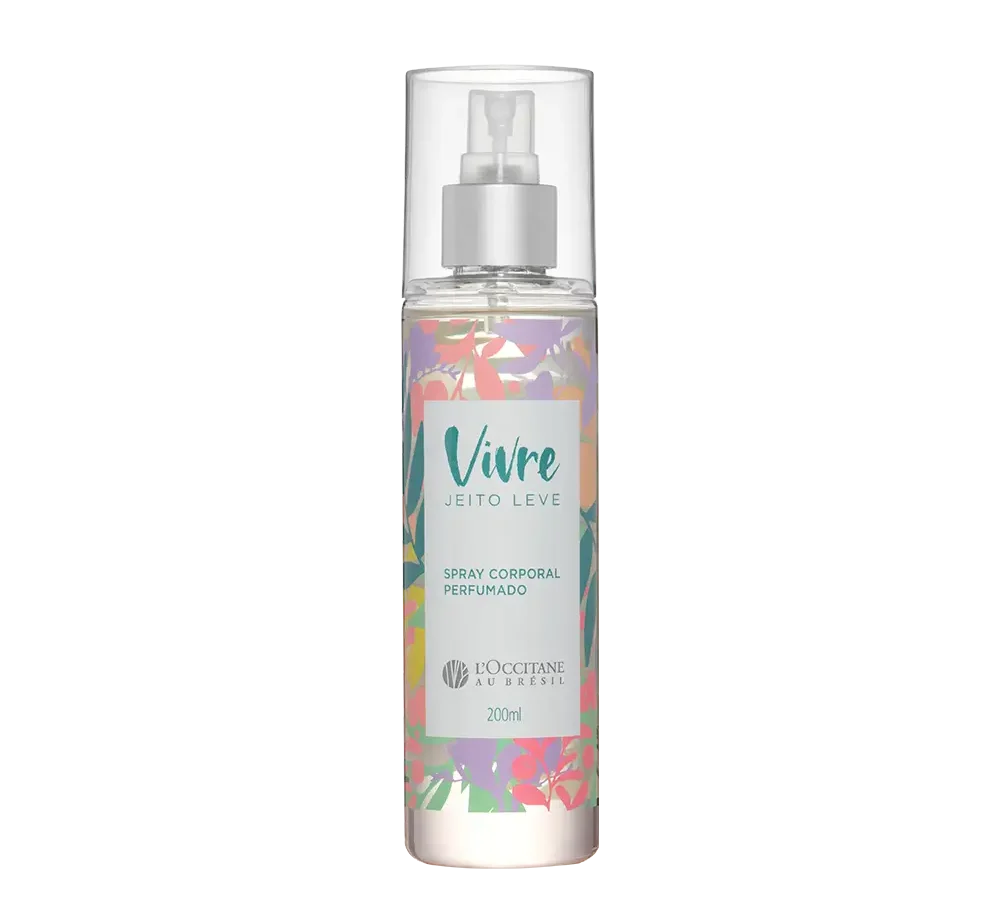 Spray Corporal Vivre Jeito Leve L'Occitane Au Brésil 200ml59