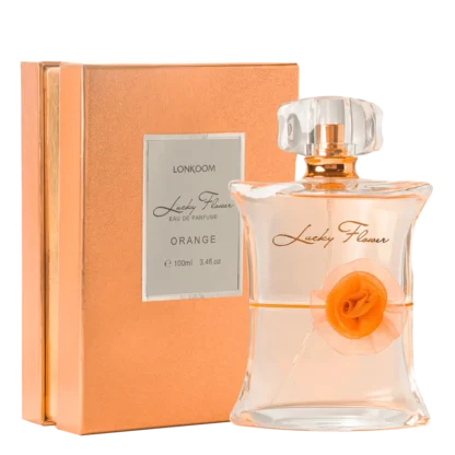 Perfume Feminino Lucky Flower Orange Lonkoom Eau de Parfum 100ml - Imagem 2
