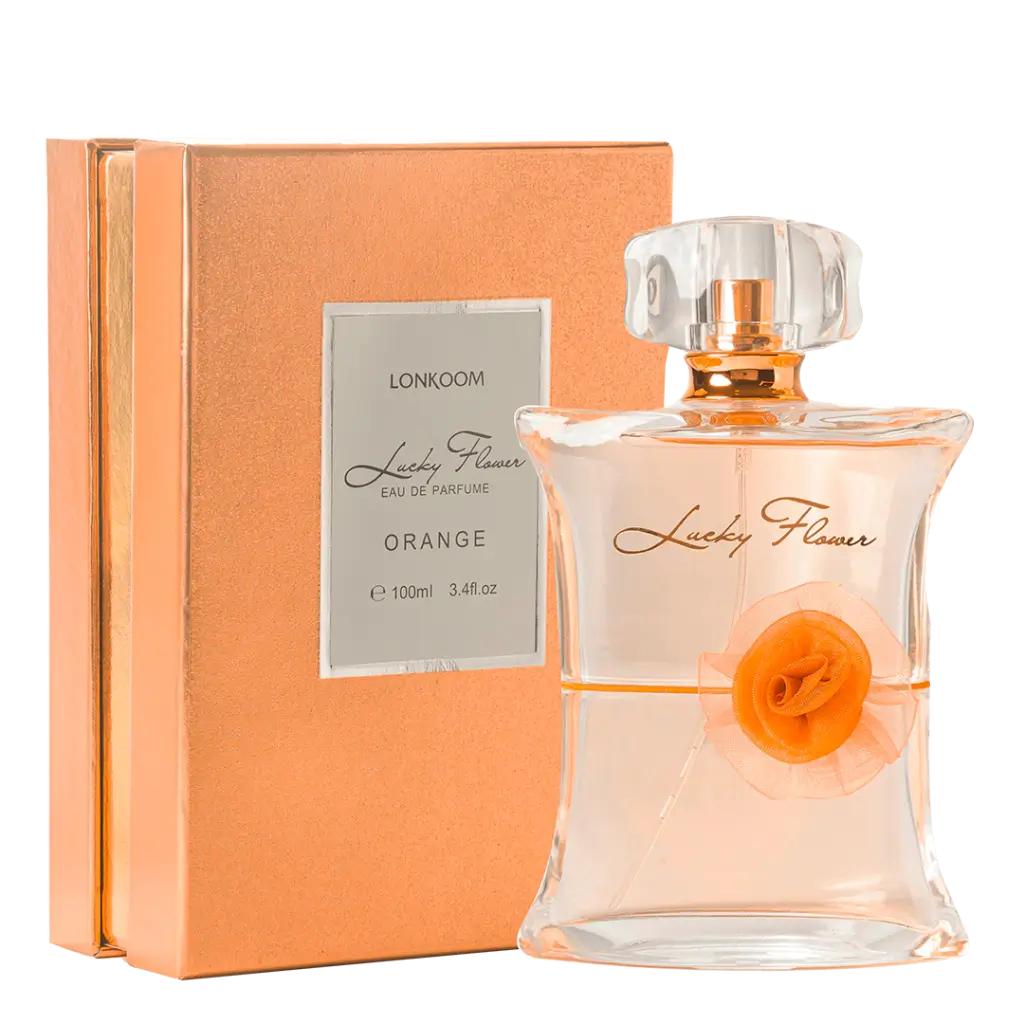 Perfume Feminino Lucky Flower Orange Lonkoom Eau de Parfum 100ml - Imagem 2