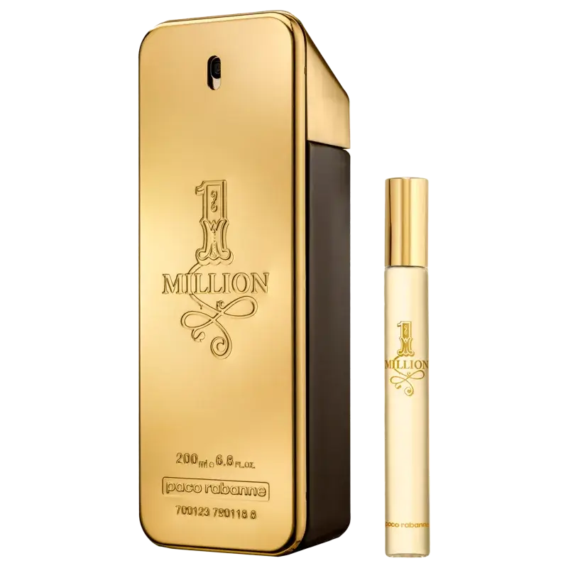 Kit Masculino 1 Million RABANNE Eau de Toilette 200ml - Imagem 2