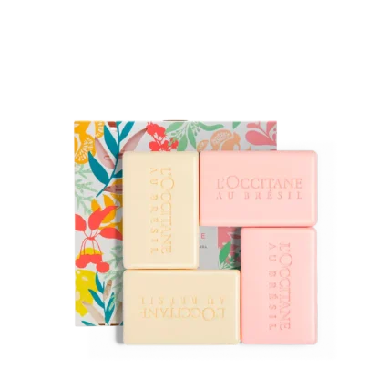 Kit com 4 Sabonetes Perfumados Vivre L'Occitane Au Brésil
