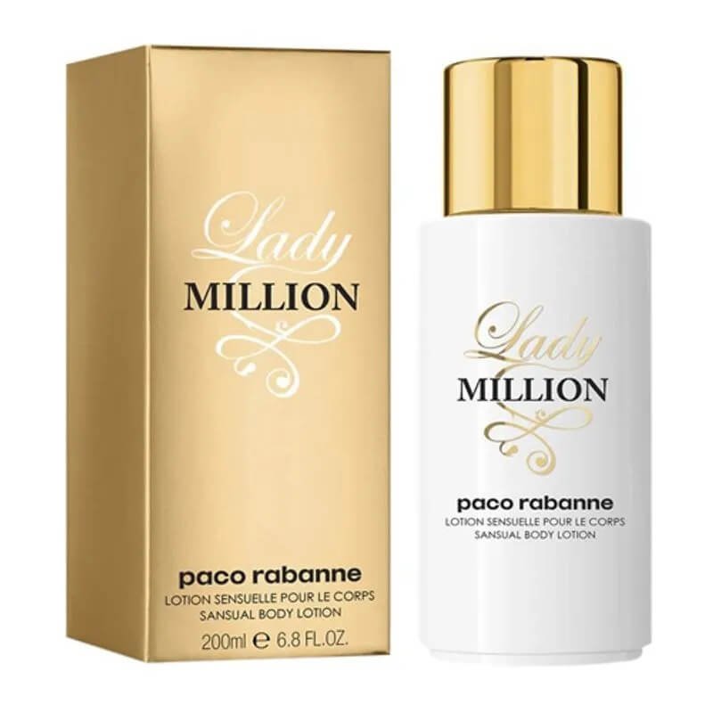 Loção Corporal Lady Million Rabanne 200ml - Imagem 2