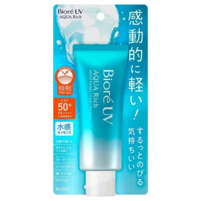 Protetor Solar Facial e Corporal UV Aqua Rich Watery Essence FPS50 Bioré 70g - Imagem 2