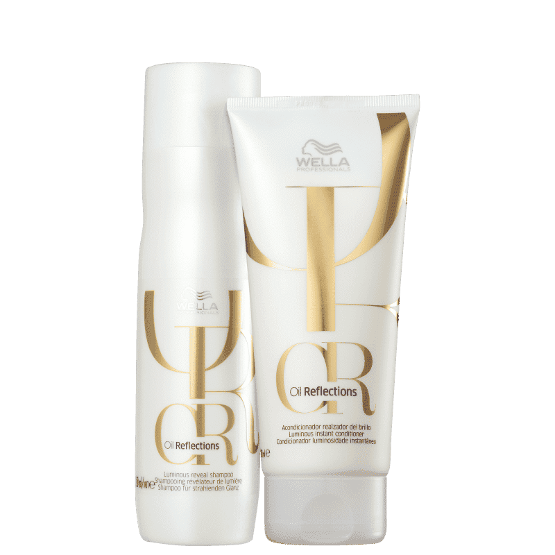 Kit Shampoo 250ml + Condicionador 200ml Oil Reflections Wella Professionals