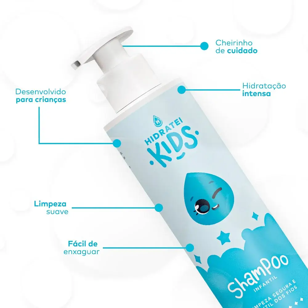 Shampoo Kids Hidratei 200ml - Imagem 2