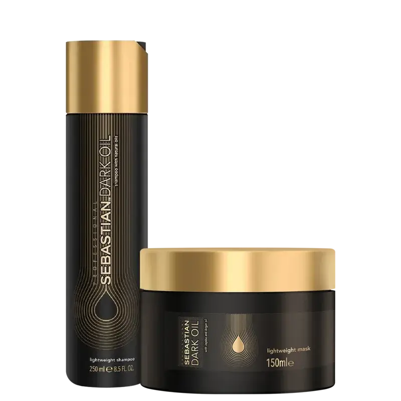Kit Shampoo 250ml + Máscara 150ml Dark Oil Sebastian
