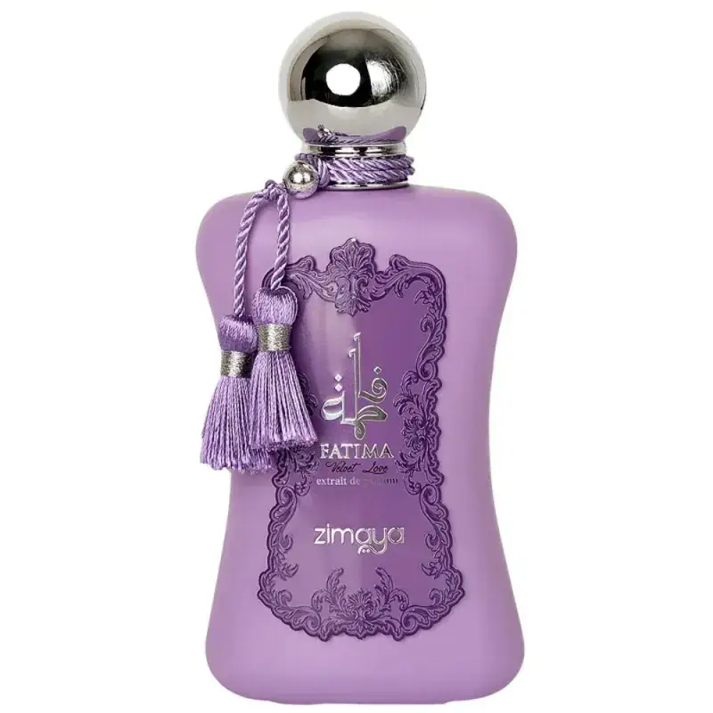 Perfume Feminino Árabe Fatima Velvet Love Zimaya Extrait de Parfum 100ml