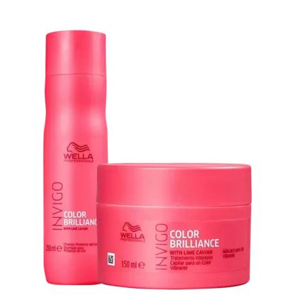Kit Shampoo 250ml + Máscara 150ml Invigo Color Brilliance Wella Professionals