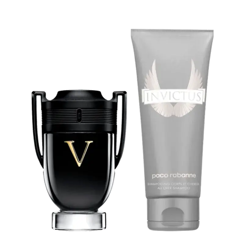 Kit Masculino Invictus Victory Rabanne Eau de Parfum 100ml + Shampoo 100ml - Imagem 2