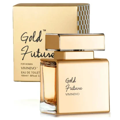 Perfume Feminino Gold Future Vivinevo Eau de Toilette 100ml - Imagem 2