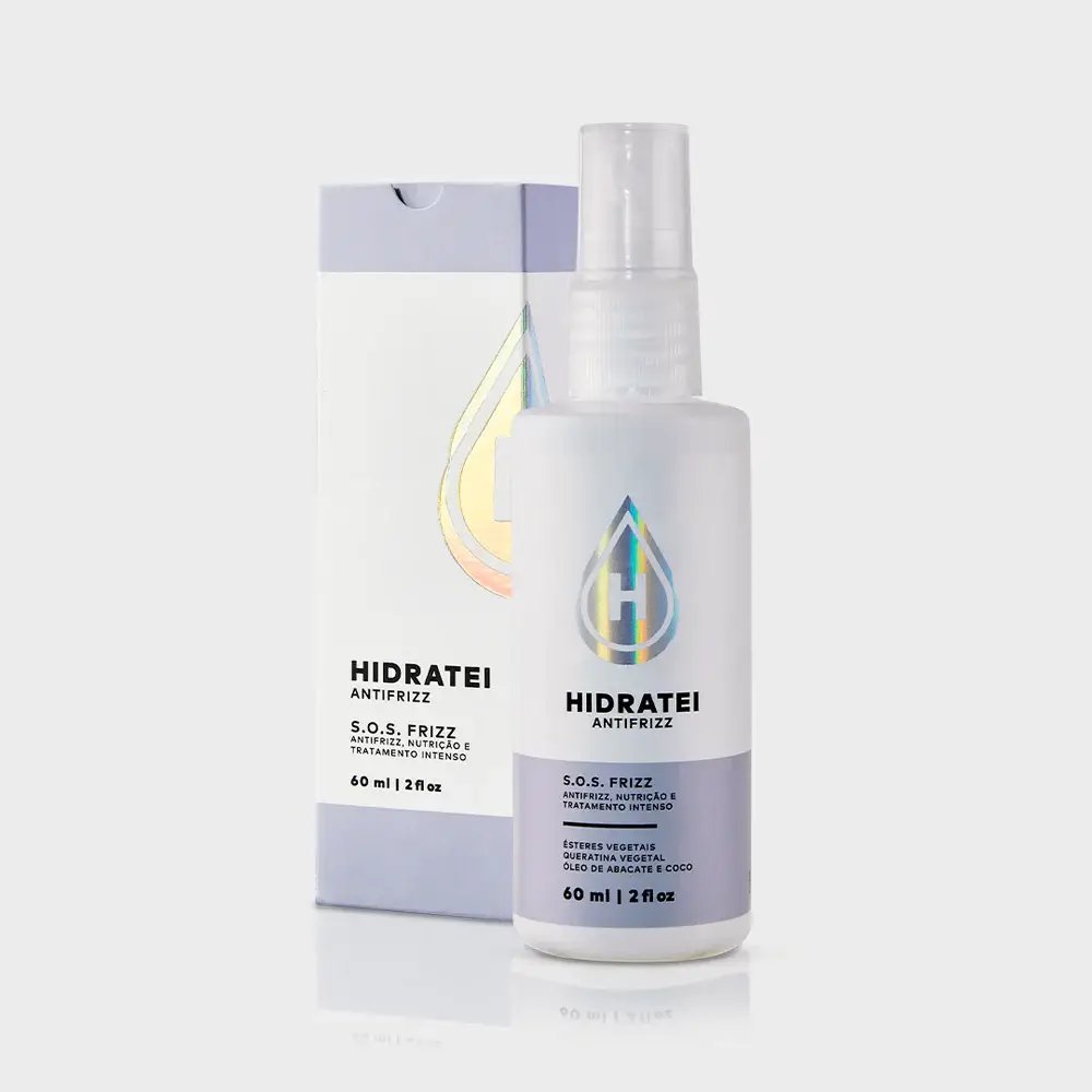 Máscara Capilar Líquida SOS Frizz Antifrizz Hidratei 60ml