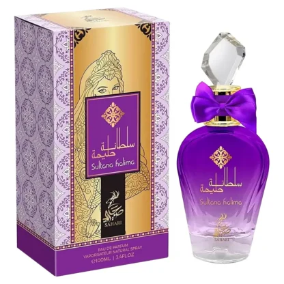Perfume Feminino Árabe Sultana Halima Sahari Eau de Parfum 100ml - Imagem 2